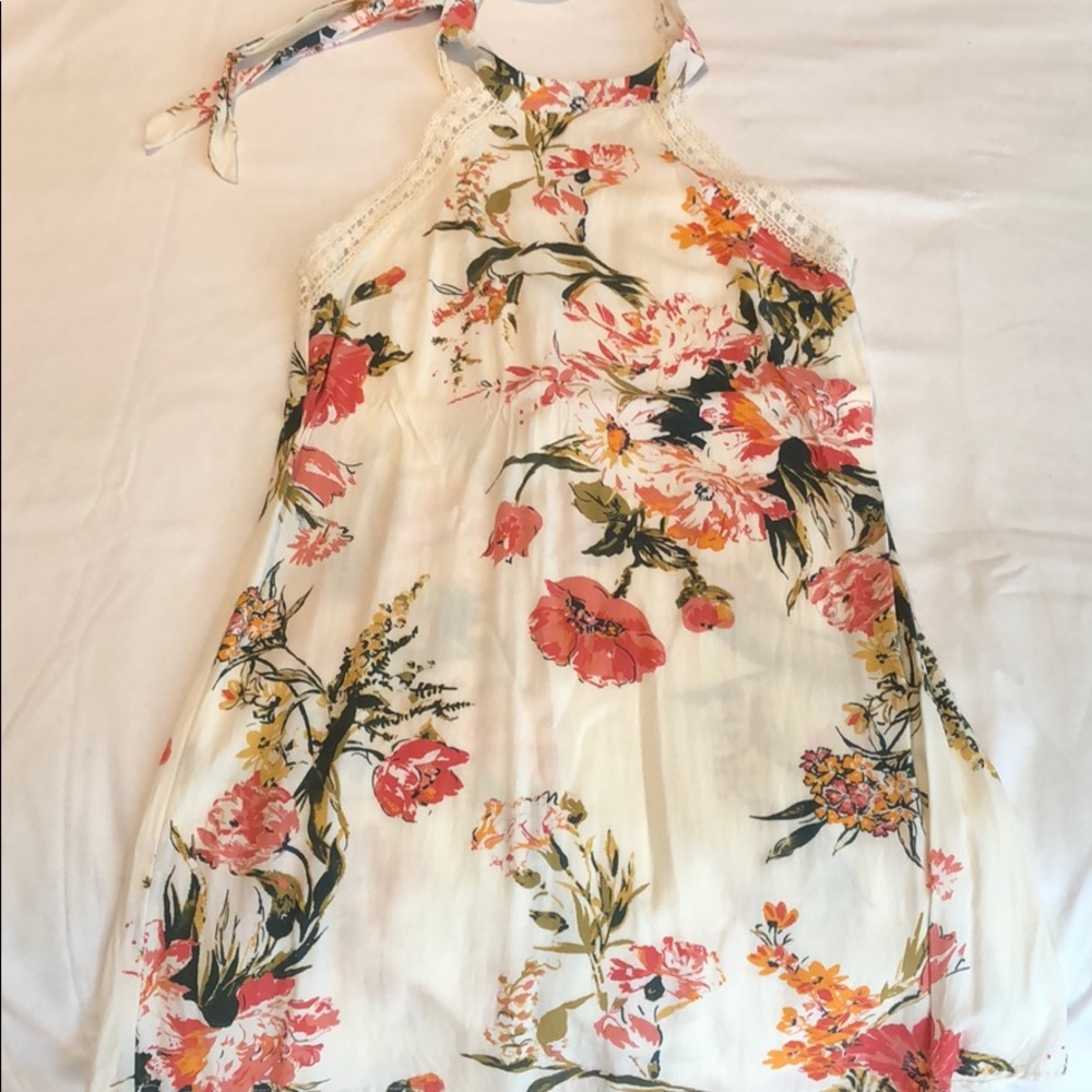 Eyeshadow summer mini dress